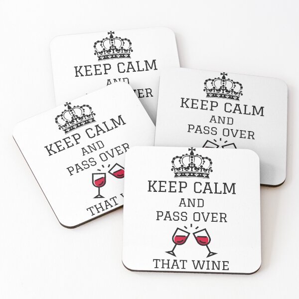 Item preview, keep calm and passover that wine designed and sold by madraso.