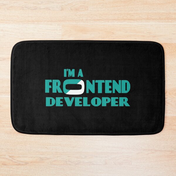 Item preview, Funny I Am A Frontend Developer designed and sold by simplife-art.