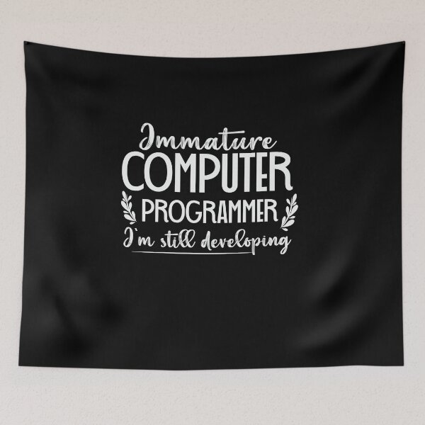 Item preview, Computer Programmer Still Developing designed and sold by simplife-art.