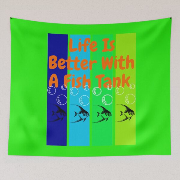 Item preview, LIFE IS BETTER WITH A FISH TANK l designed and sold by LOUCAS6.