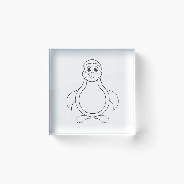 Item preview,  Color Your Own Penguin designed and sold by GrandpaH.