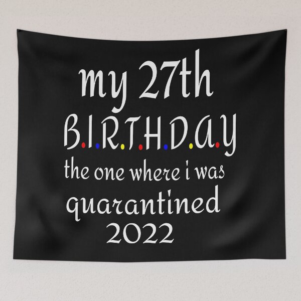 Item preview, MY 27TH BIRTHDAY, 2022 designed and sold by leicha.