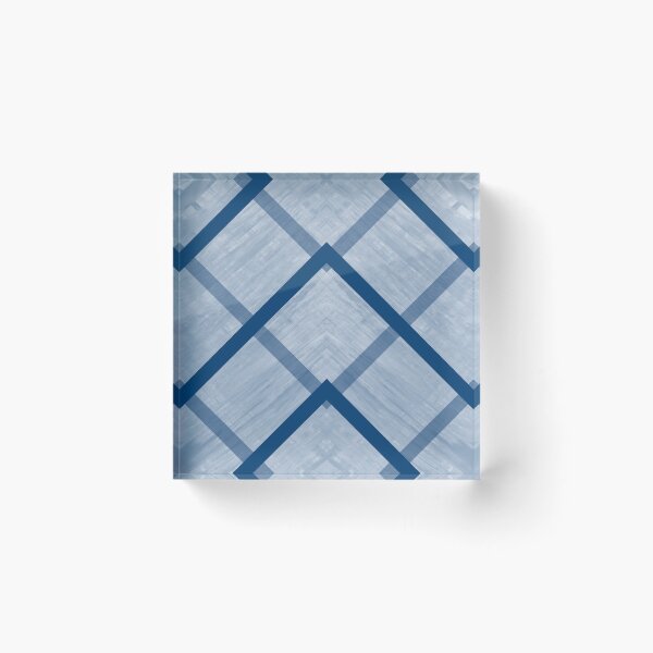 Item preview, Symmetrical Argyle - Blue -  designed and sold by Xernition.