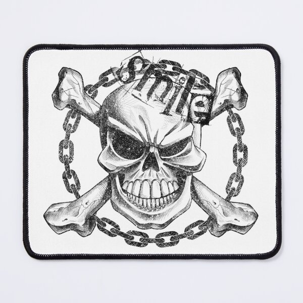 Item preview, smile,smiling skull fun, smirk graphics designed and sold by voron1.