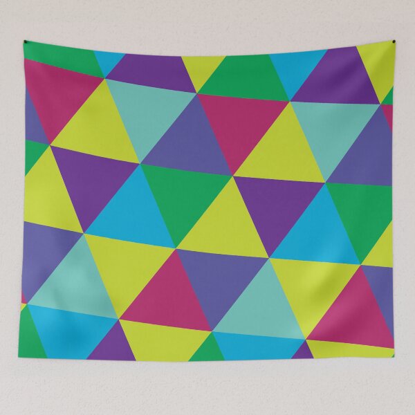 Item preview, 90s Retro Geometric Triangles designed and sold by ind3finite.