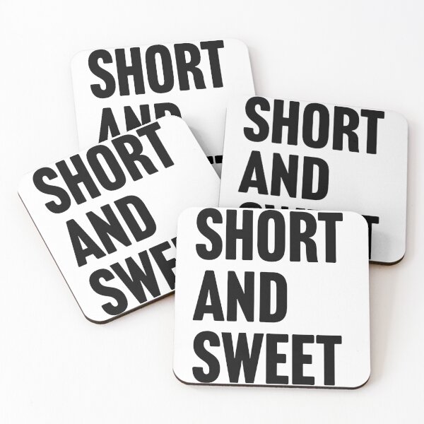 Item preview, Short and Sweet designed and sold by Press82.