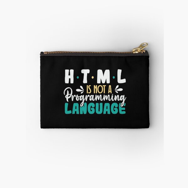 Item preview, HTML Is Not A Programming Language designed and sold by simplife-art.