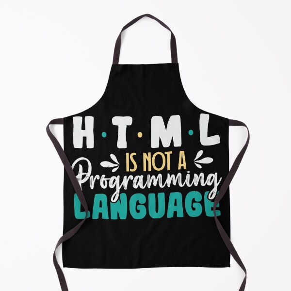 Item preview, HTML Is Not A Programming Language designed and sold by simplife-art.
