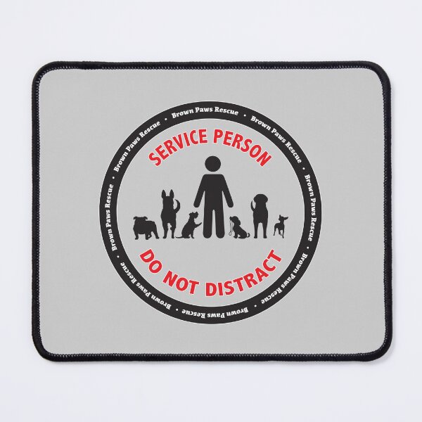Item preview, Service Person, Do Not Distract designed and sold by BrownPawsRescue.