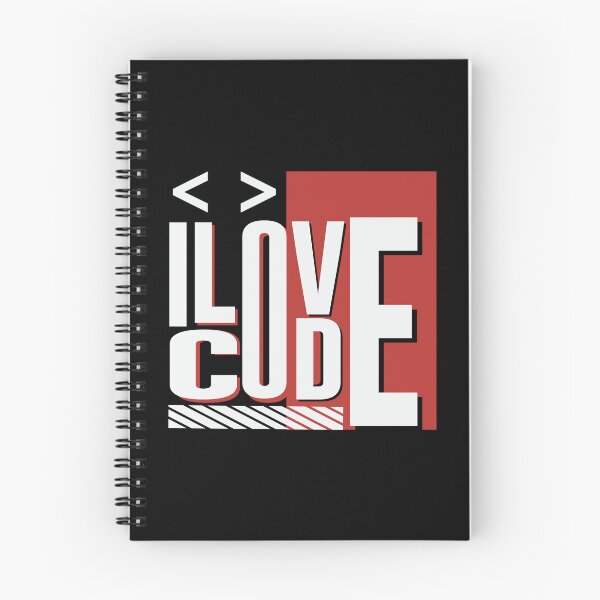 Item preview, I Love Code Programming Software designed and sold by simplife-art.