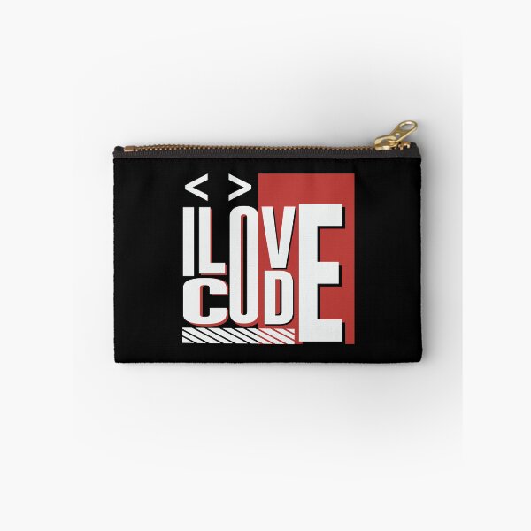 Item preview, I Love Code Programming Software designed and sold by simplife-art.