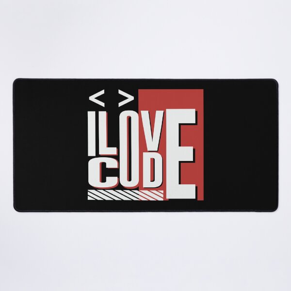 Item preview, I Love Code Programming Software designed and sold by simplife-art.