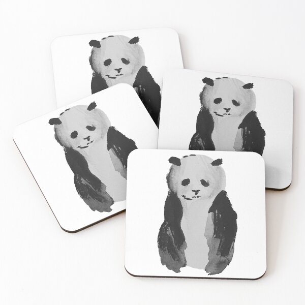 Item preview, Panda Bear ink sumi-e  designed and sold by HeatherHaley.