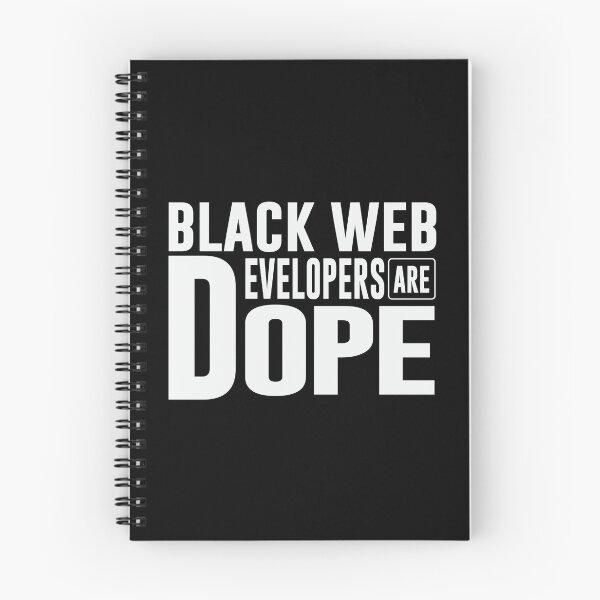 Item preview, Black Webs Developers Are Dope designed and sold by simplife-art.