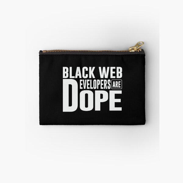 Item preview, Black Webs Developers Are Dope designed and sold by simplife-art.