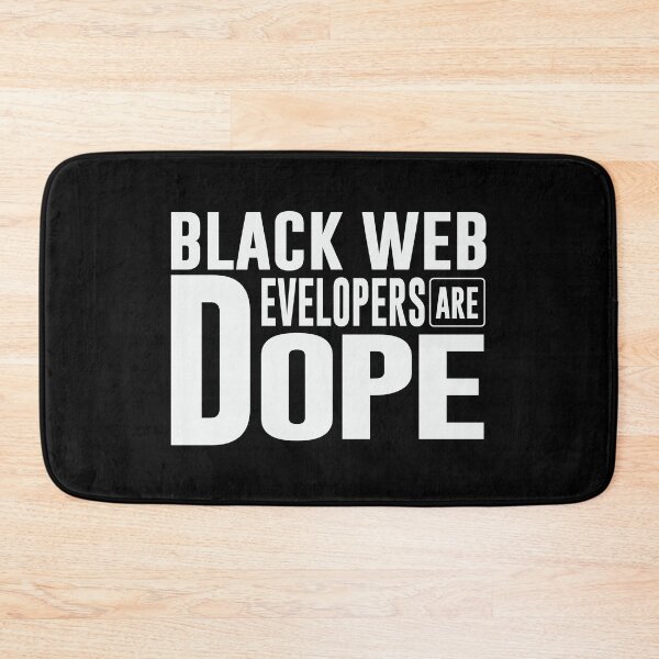 Item preview, Black Webs Developers Are Dope designed and sold by simplife-art.