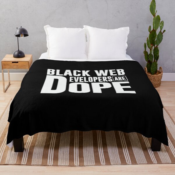 Item preview, Black Webs Developers Are Dope designed and sold by simplife-art.