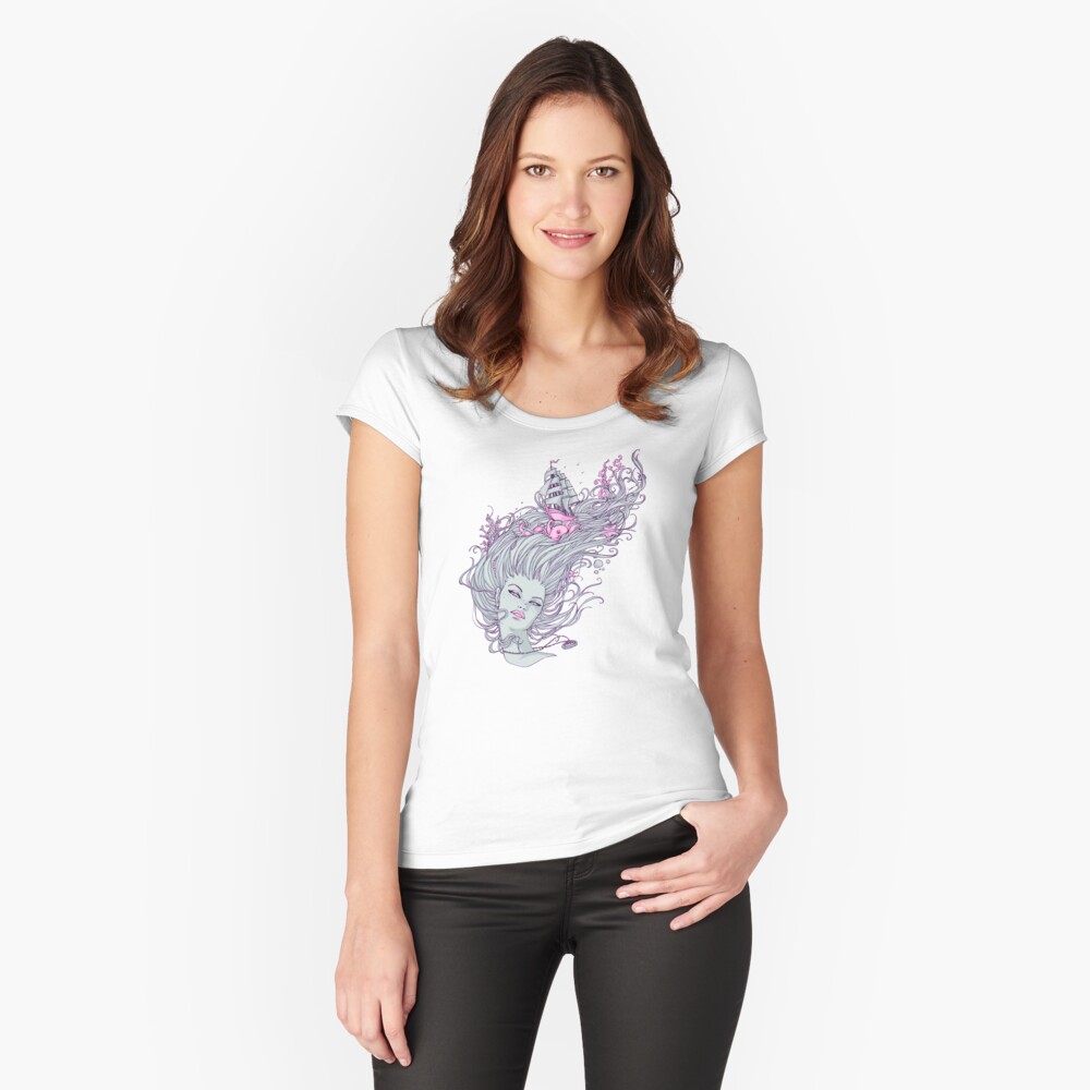 Item preview, Fitted Scoop T-Shirt designed and sold by LilyM.
