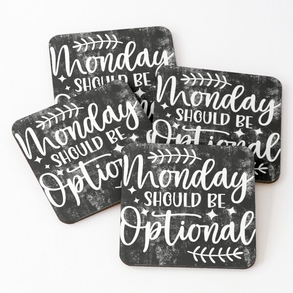 Item preview, Monday Should be Optional  designed and sold by MemasStore23.