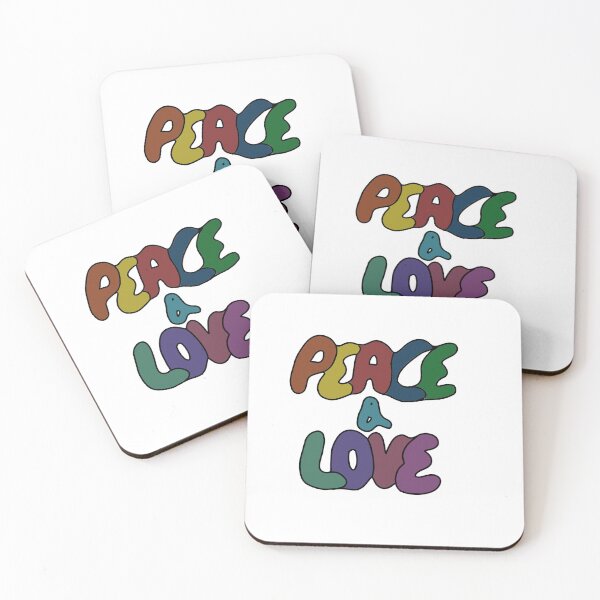 Item preview, Peace and Love Rainbow designed and sold by BrieFine22.