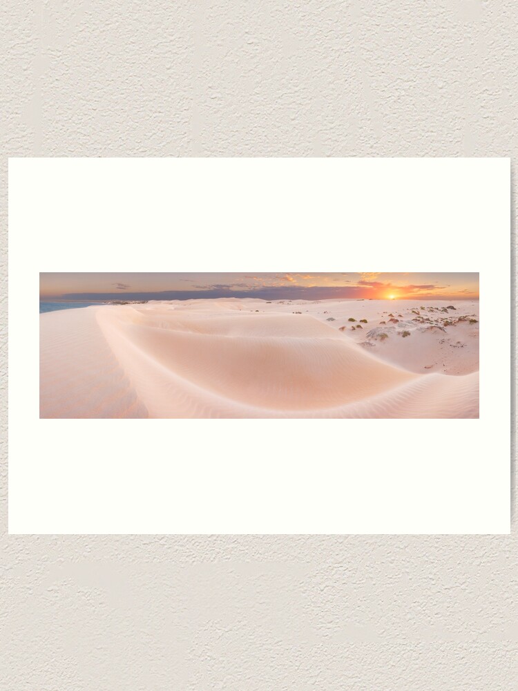 Thumbnail 2 of 3, Art Print, Fowlers Bay Sand Dunes, Eyre Peninsula, South Australia designed and sold by Chockstone.