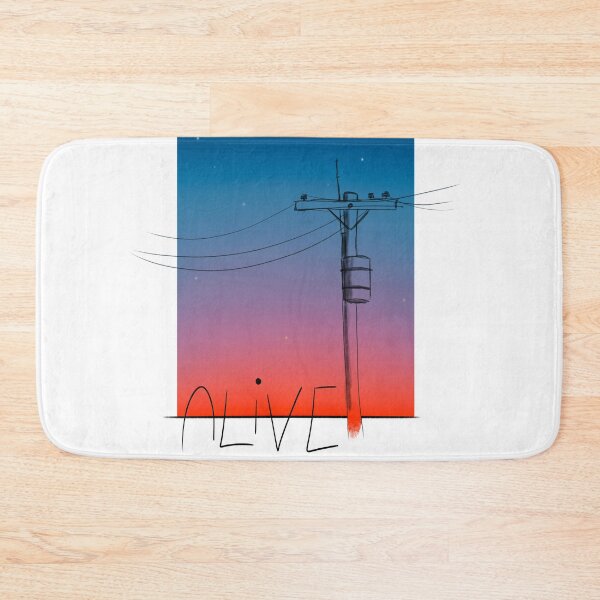 Item preview, Sunset with Wires and Space. Feel Alive designed and sold by marie-inks.