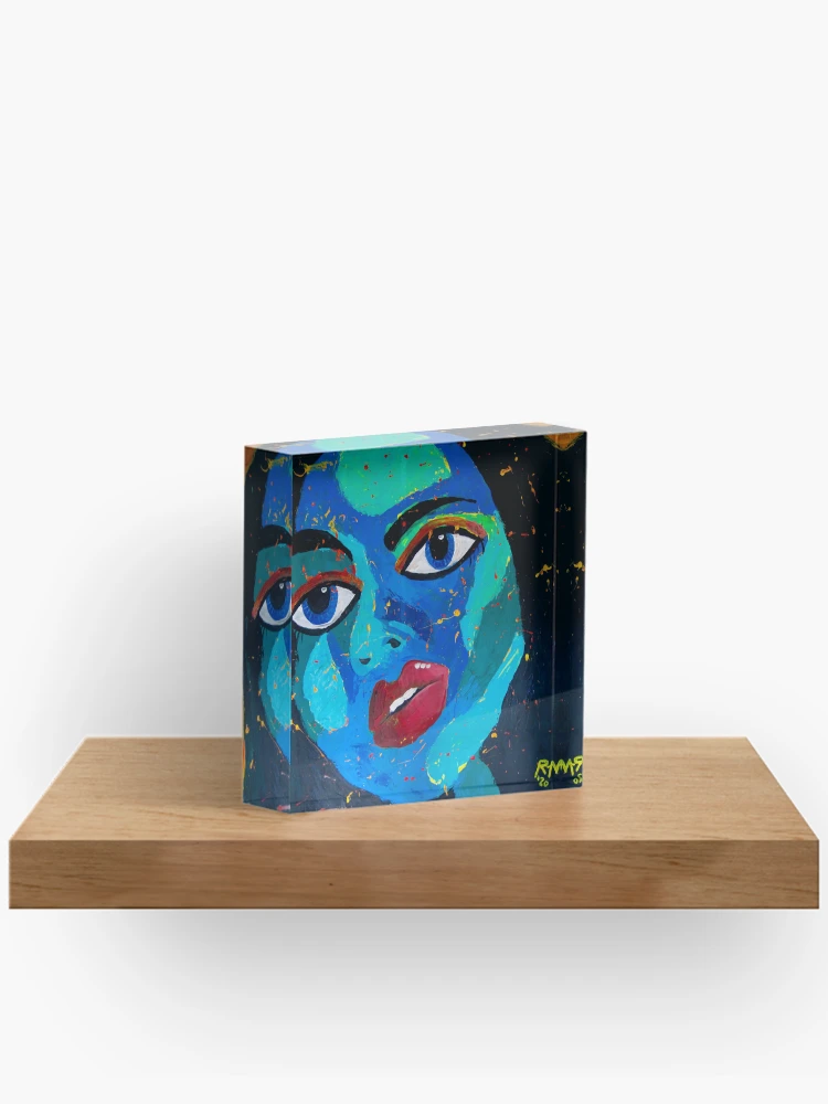 Thumbnail 2 of 5, Acrylic Block, Jolene designed and sold by RandaRubyRed.