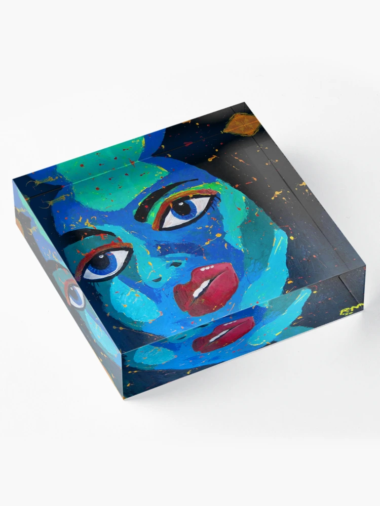 Thumbnail 4 of 5, Acrylic Block, Jolene designed and sold by RandaRubyRed.