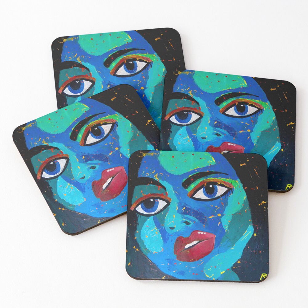 Item preview, Coasters (Set of 4) designed and sold by RandaRubyRed.