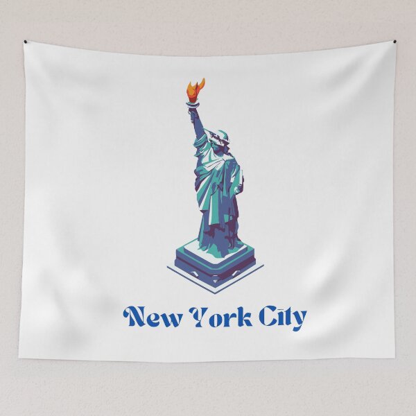 Item preview, New York City Statue of Liberty Tshirt designed and sold by explorecity.