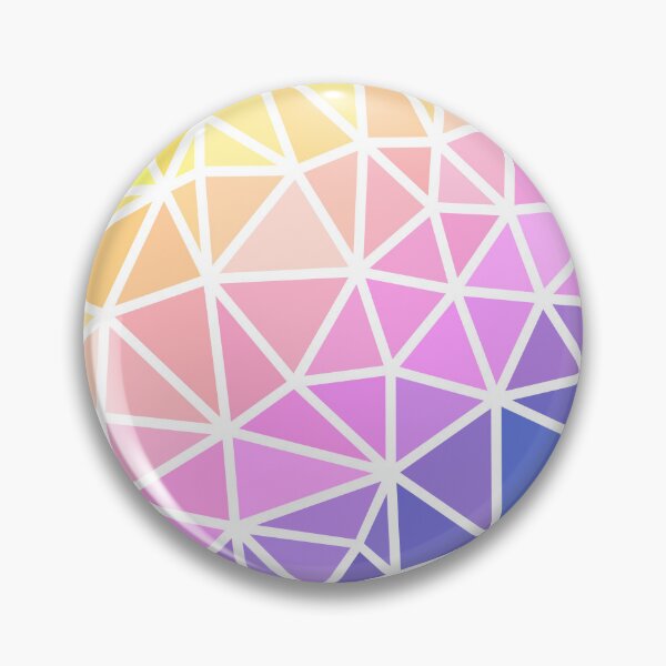 Artikelvorschau, Goldenes Gelb, Violett und Aqua Abstract Thick Wireframe geometrisches Design entworfen und verkauft von patternsoup.