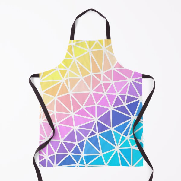 Artikelvorschau, Goldenes Gelb, Violett und Aqua Abstract Thick Wireframe geometrisches Design entworfen und verkauft von patternsoup.