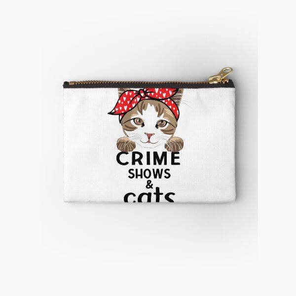 Item preview, Crime shows and cats  designed and sold by Fislux.