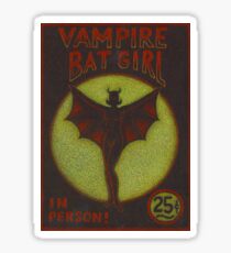 Vampire Batgirl Sticker