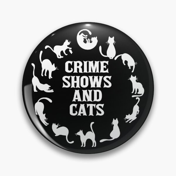 Item preview, Crime shows and cats designed and sold by Fislux.