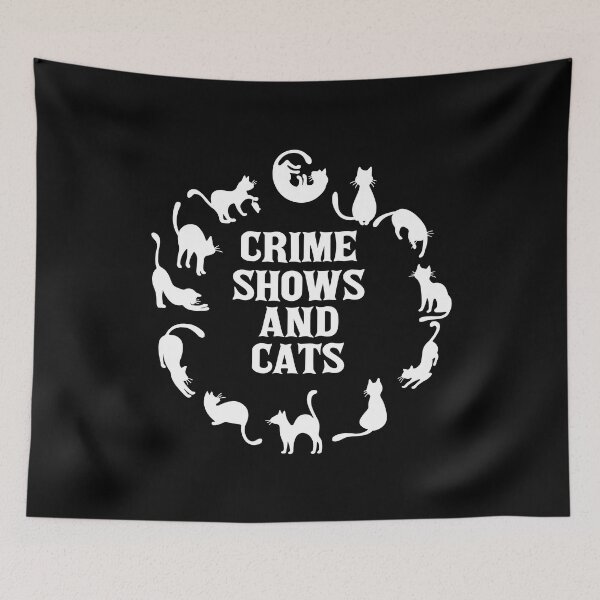Item preview, Crime shows and cats designed and sold by Fislux.