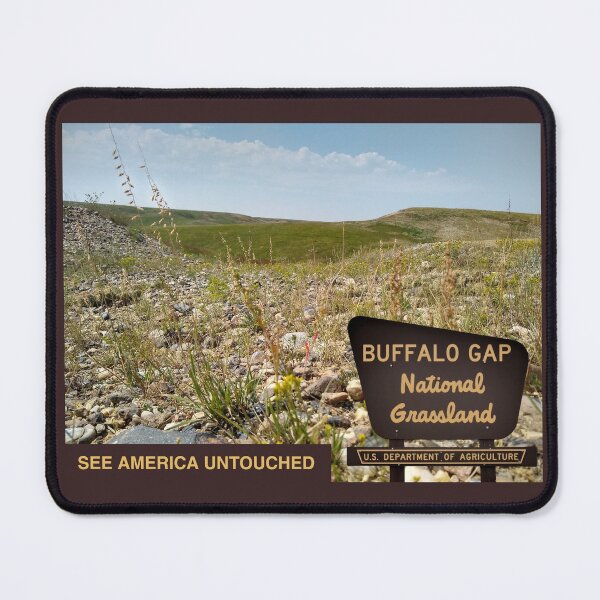 Item preview, Buffalo Gap National Grassland See America Untouched designed and sold by Lil-Bit-Batty.