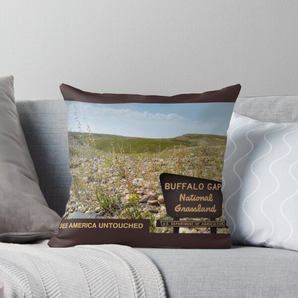 Item preview, Buffalo Gap National Grassland Ver América intacta designed and sold by Lil-Bit-Batty.