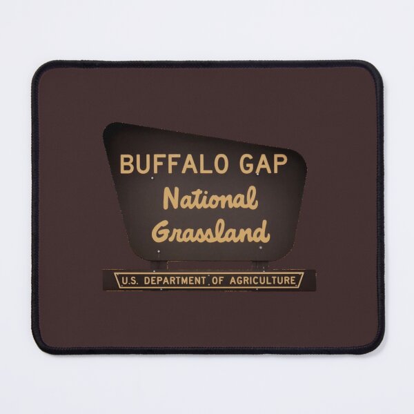 Item preview, Buffalo Gap National Grassland Sign designed and sold by Lil-Bit-Batty.