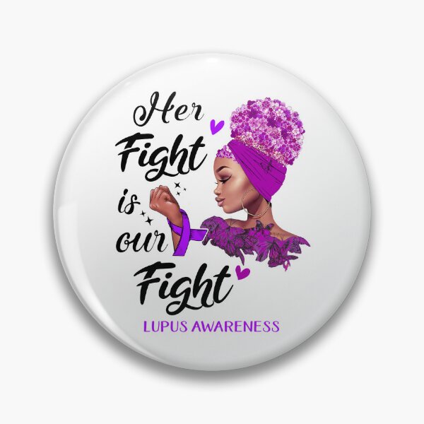 Aperçu de l'œuvre Sensibilisation au lupus - Son combat est notre combat créée et vendue par RidnerStore.