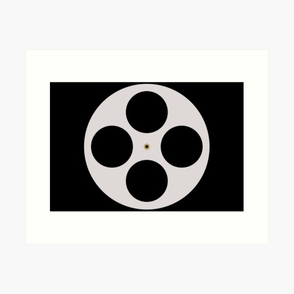 Film Reel  Sticker for Sale by rosesandviolets