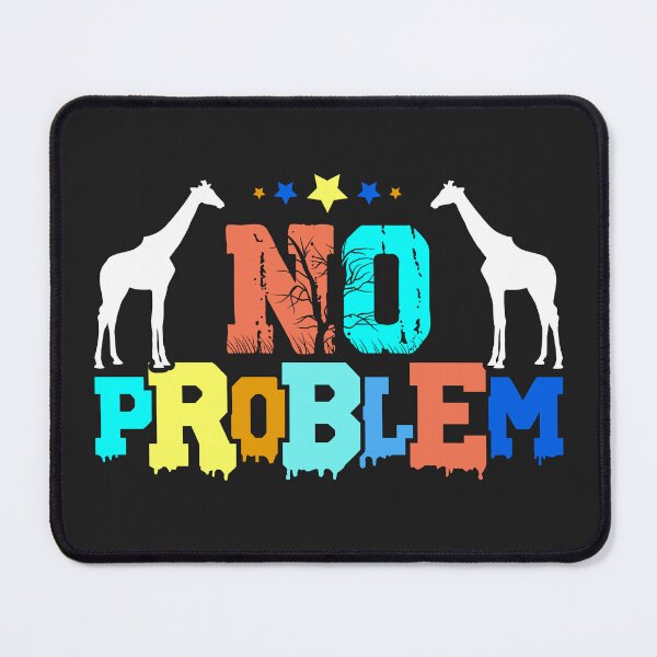Item preview, No problem giraffe designed and sold by Designandlove.