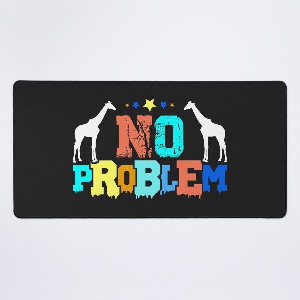 Item preview, No problem giraffe designed and sold by Designandlove.