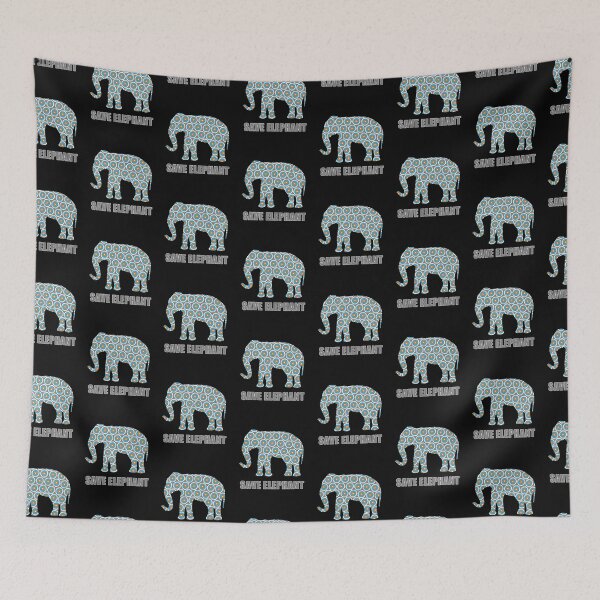 Item preview, Save elephant designed and sold by Parrot-Boy ⭐️⭐️⭐️⭐️⭐️.