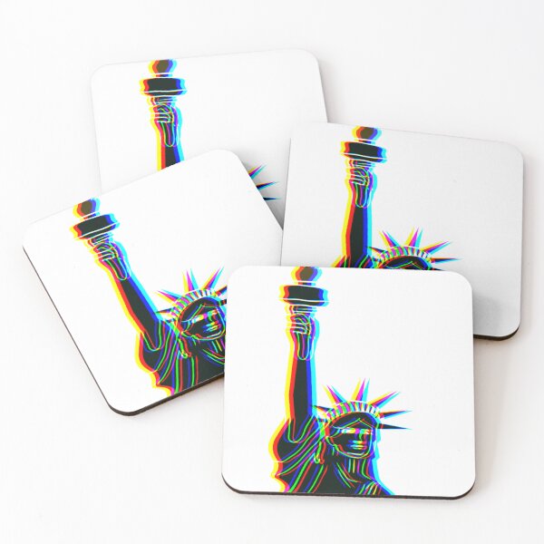 Item preview, Trippy Estatua de la Libertad 3d Pegatina designed and sold by explorecity.