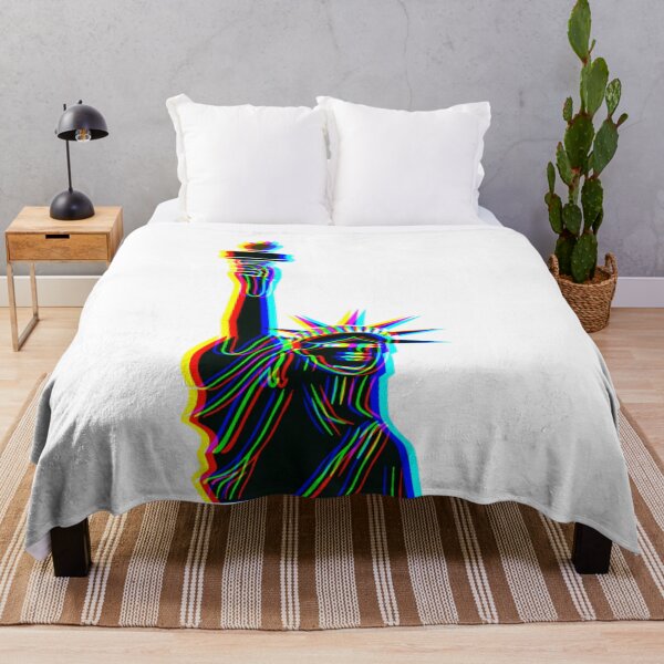 Item preview, Trippy Estatua de la Libertad 3d Pegatina designed and sold by explorecity.