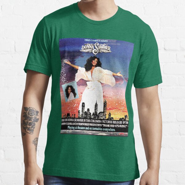 Lao omdømme Glimte DONNA SUMMER ONCE UPON A TIME SKYLINE" Essential T-Shirt for Sale by  promoboy | Redbubble