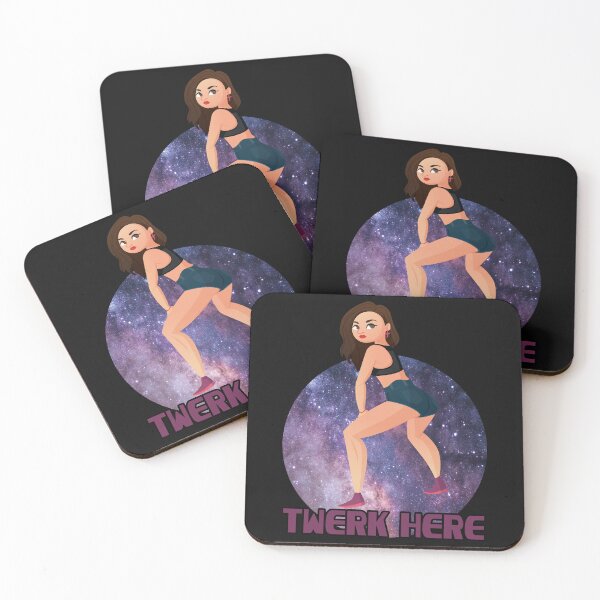 Item preview, TWERK HERE GALAXY Design  designed and sold by limos.