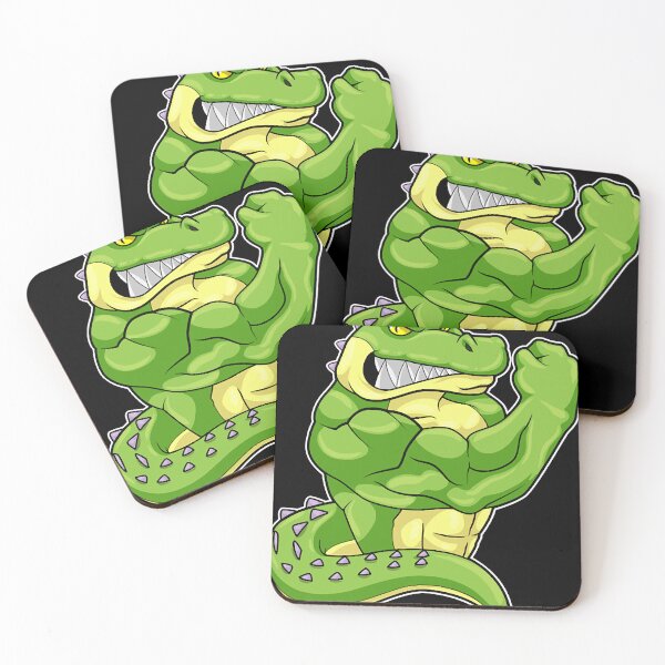 Item preview, Crocodile as Bodybuilder with big Muscles  designed and sold by DavidDe2180072.