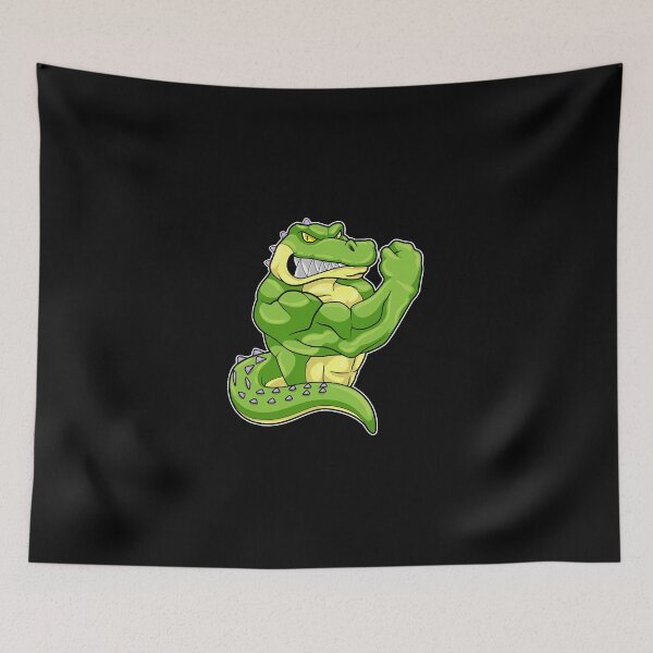Item preview, Crocodile as Bodybuilder with big Muscles  designed and sold by DavidDe2180072.